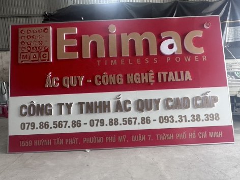 Báo giá thi công bảng hiệu chi tiết theo kích thước và chất liệu