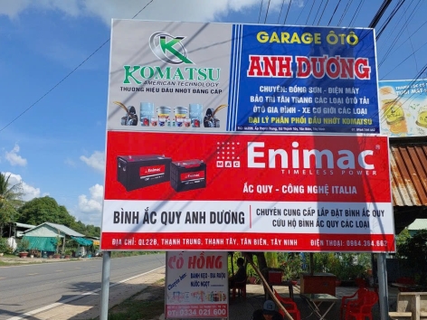 Làm bảng hiệu quảng cáo giá rẻ trọn gói tại TP.HCM